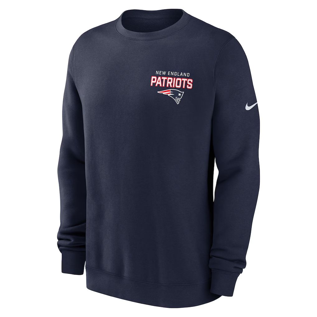 2026 NFL New England Patriots round-neck sweatshirt 01